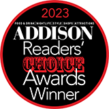 2023 addison readers choise award winner logo